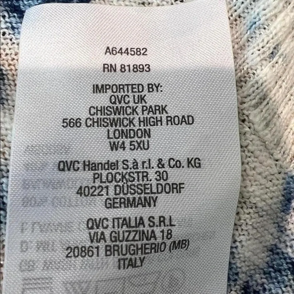 Canyon Retreat‎ Women's Ikat Print Cardigan Size 1X - Picture 6 of 7